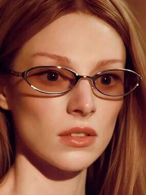 Retro Oval Metal Sunglasses